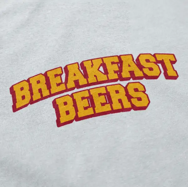 Breakfast Beer Graphic Crewneck