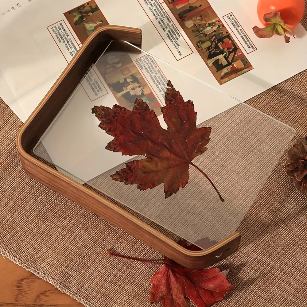 Wooden-Accent Frame