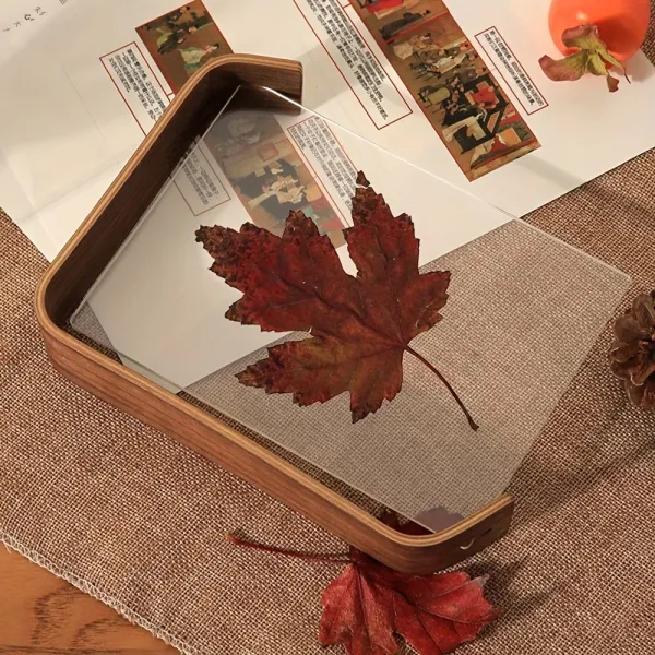 Wooden-Accent Frame
