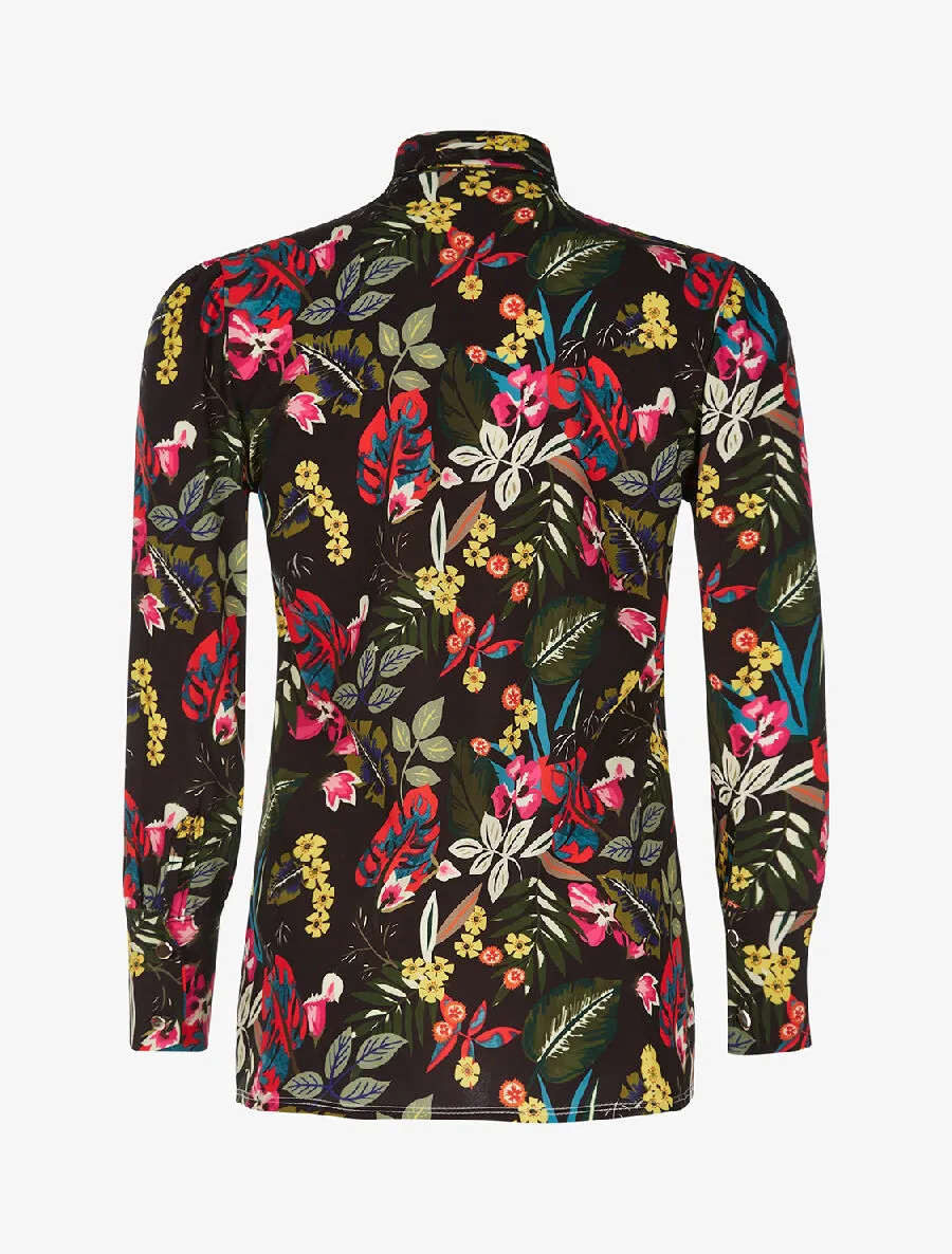 Everyday Long Sleeve V-Neck Blouse