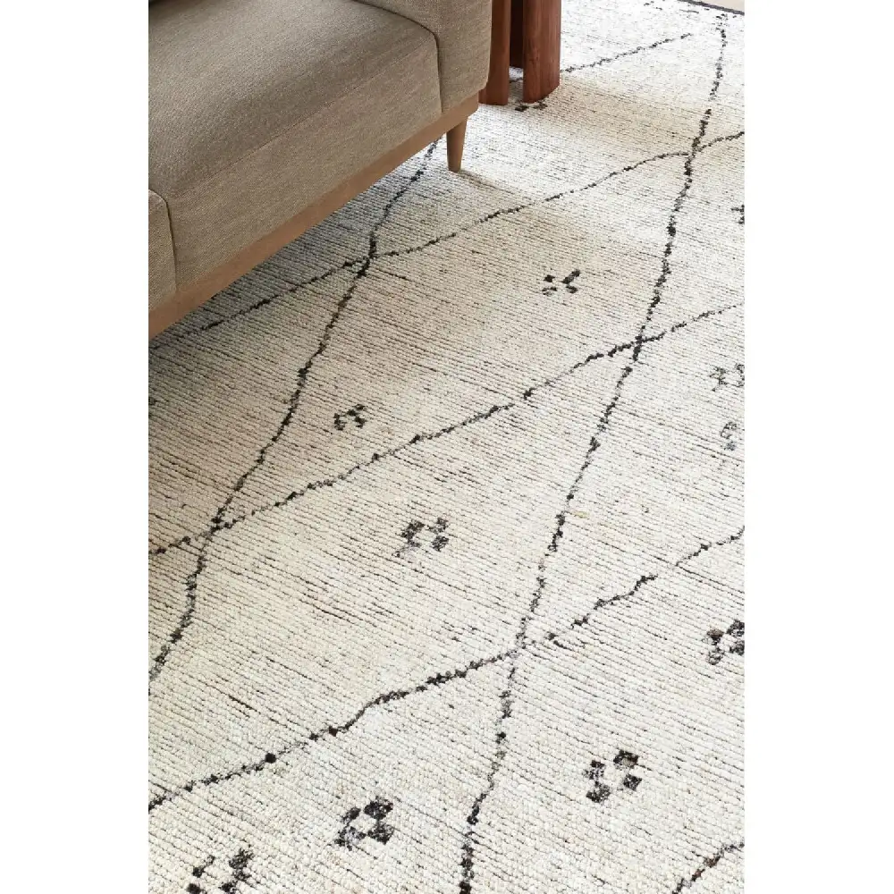 Hand-Knotted Wool Carpet