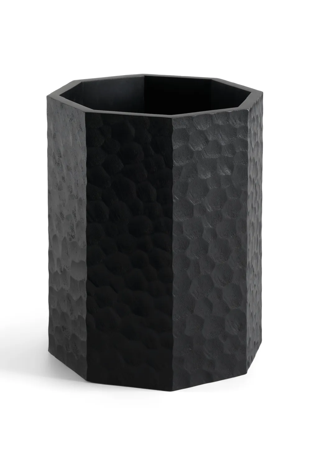 Varnished Mahogany Paper Basket