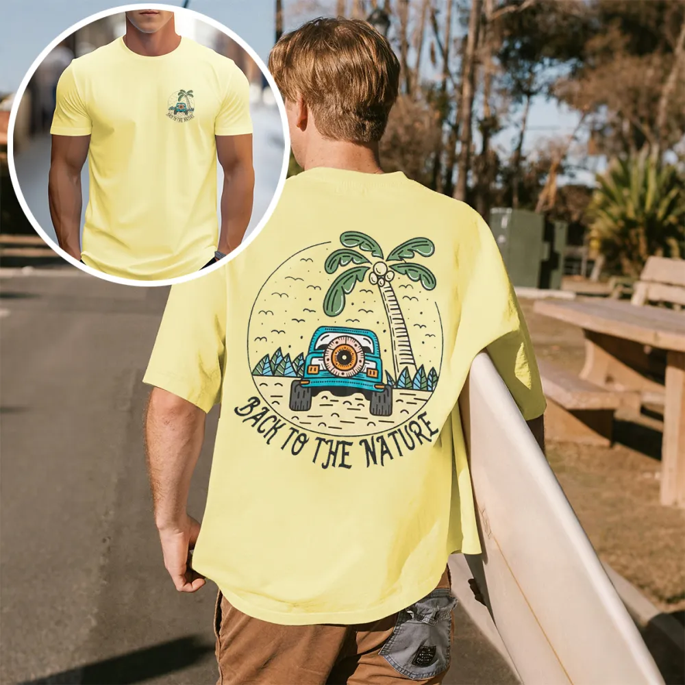 Nature Backing Adventure Graphic T-Shirt