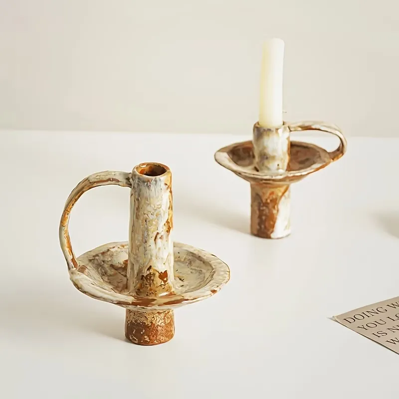 Vintage Handle Candle Stand