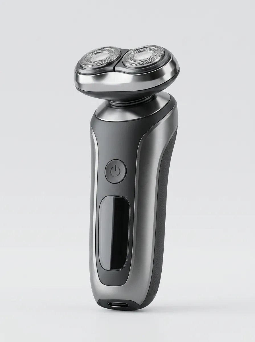 Rotary Dual-Head Electric Shaver for Daily Grooming