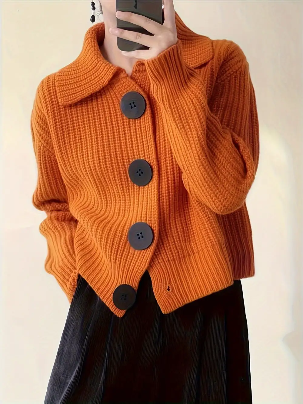 Knit Oversized Coat