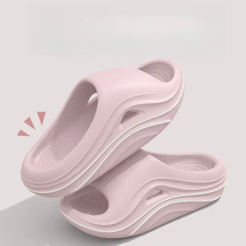 Plush Comfort Platform Lounge Slippers