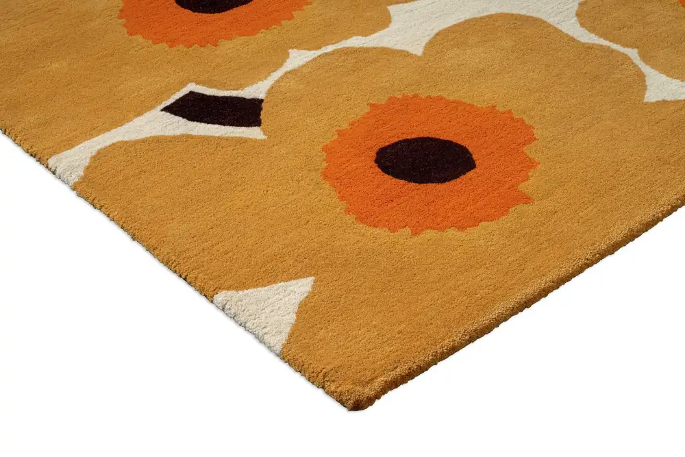 Wool Tufted Shag Layered Area Rug