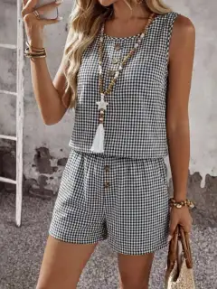 Relaxed Relaxed Everyday Top and Shorts Matching Set