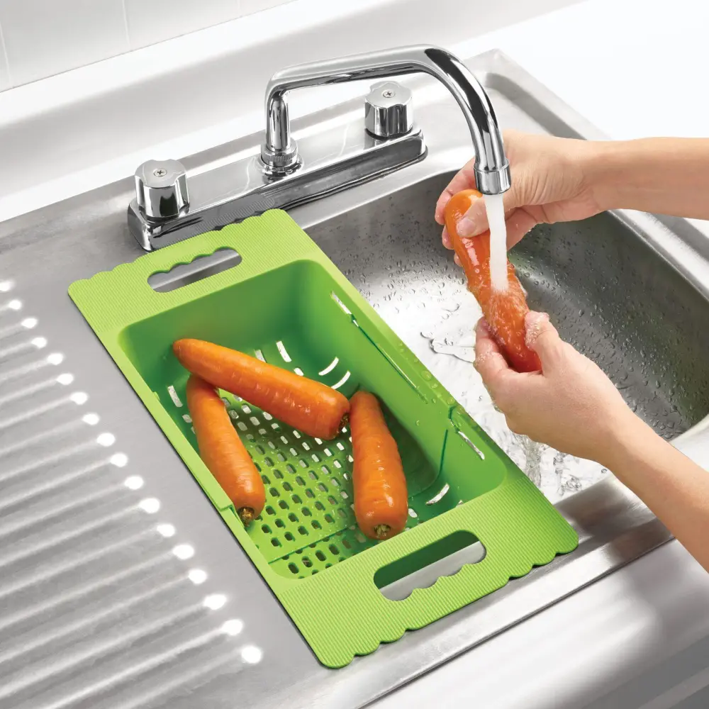 Adjustable Sink Rinse Basket