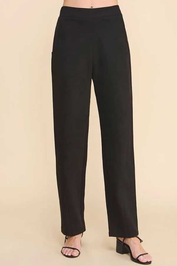 Straight Leg Cotton Pants
