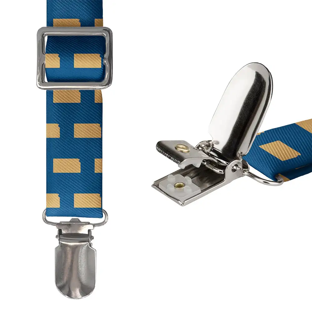 Crisp Pattern Motif Suspenders