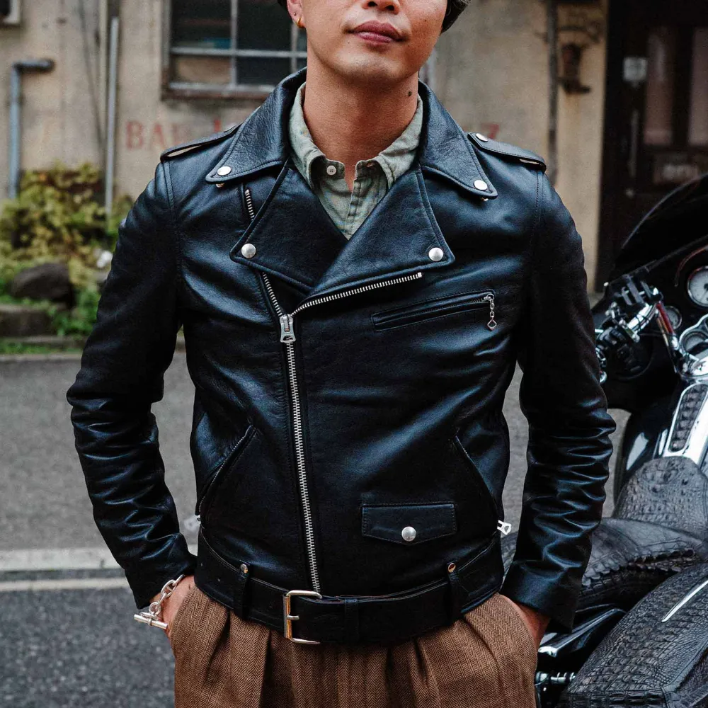 Modern Leather Men's Casual Jacket