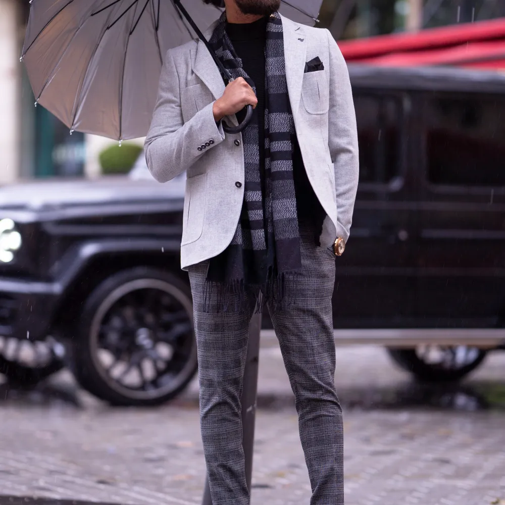 Refined Slim Fit Notch Lapel Blazer