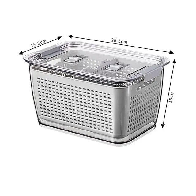 Adjustable Stackable Drawer Kitchen Storage Organizer