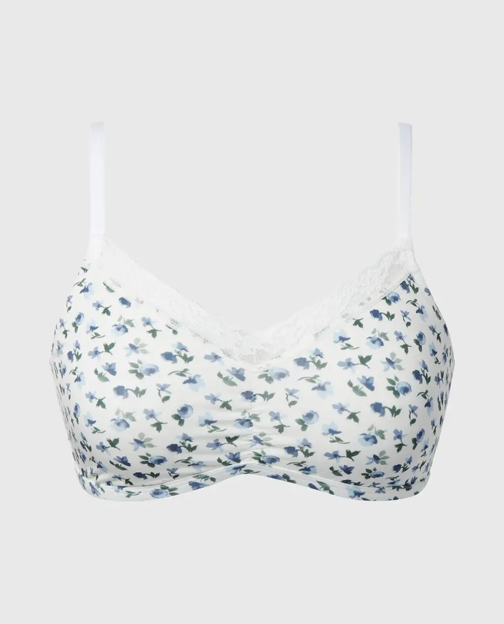 Modern Modal Bralette With Beloved Lace Trim
