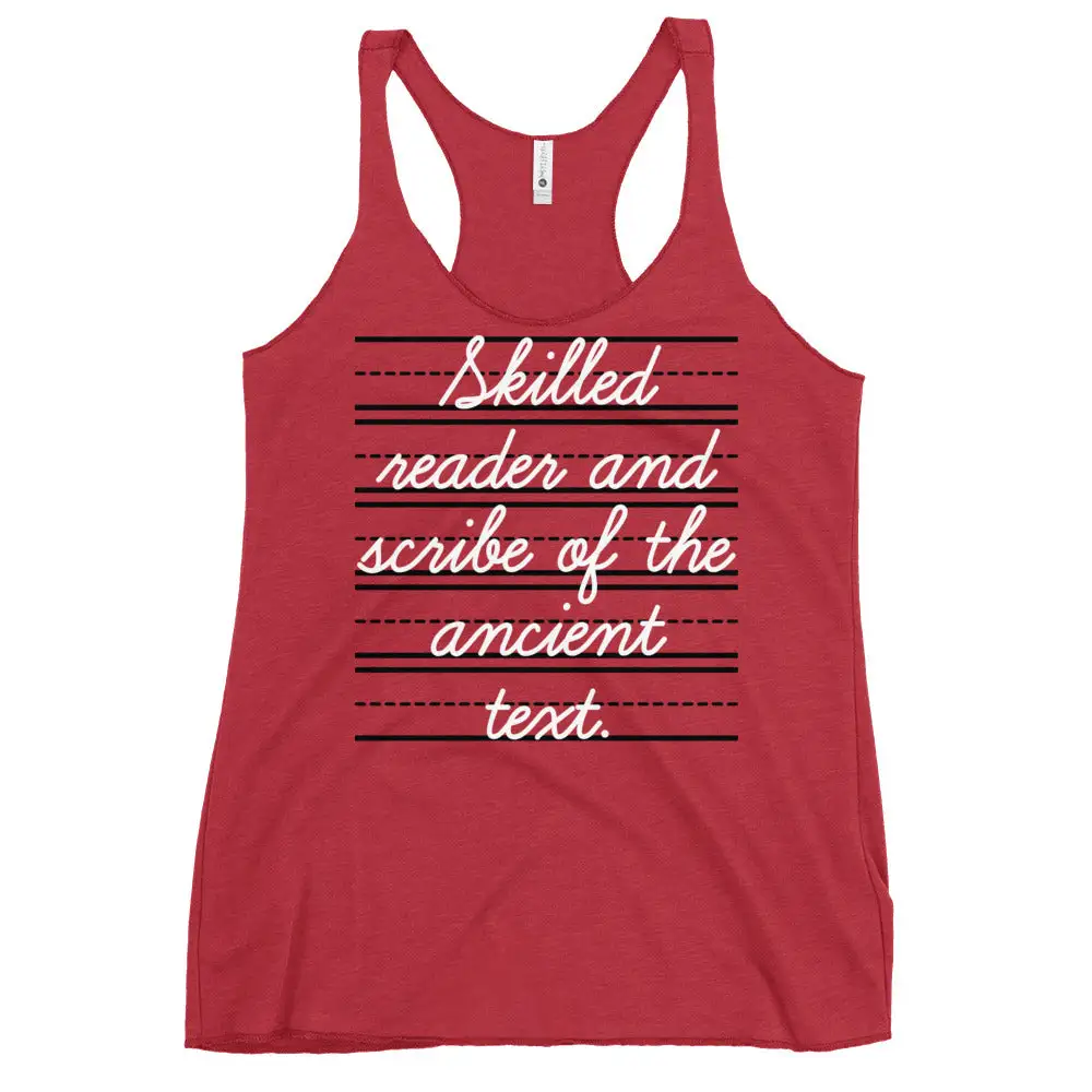 Book Lover Classic Racerback Tank