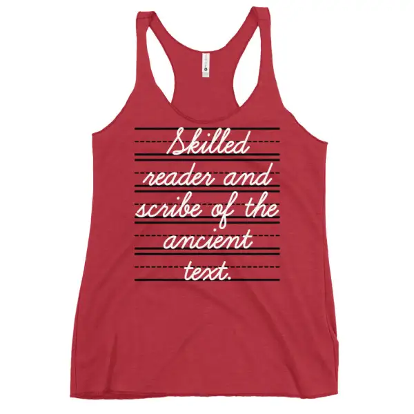 Book Lover Classic Racerback Tank