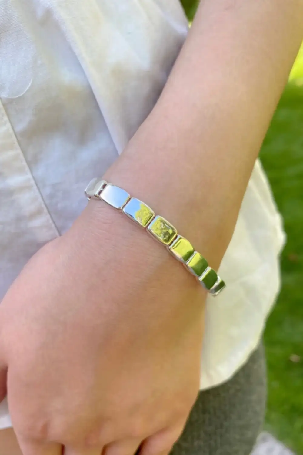 Square Link Chain Bracelet