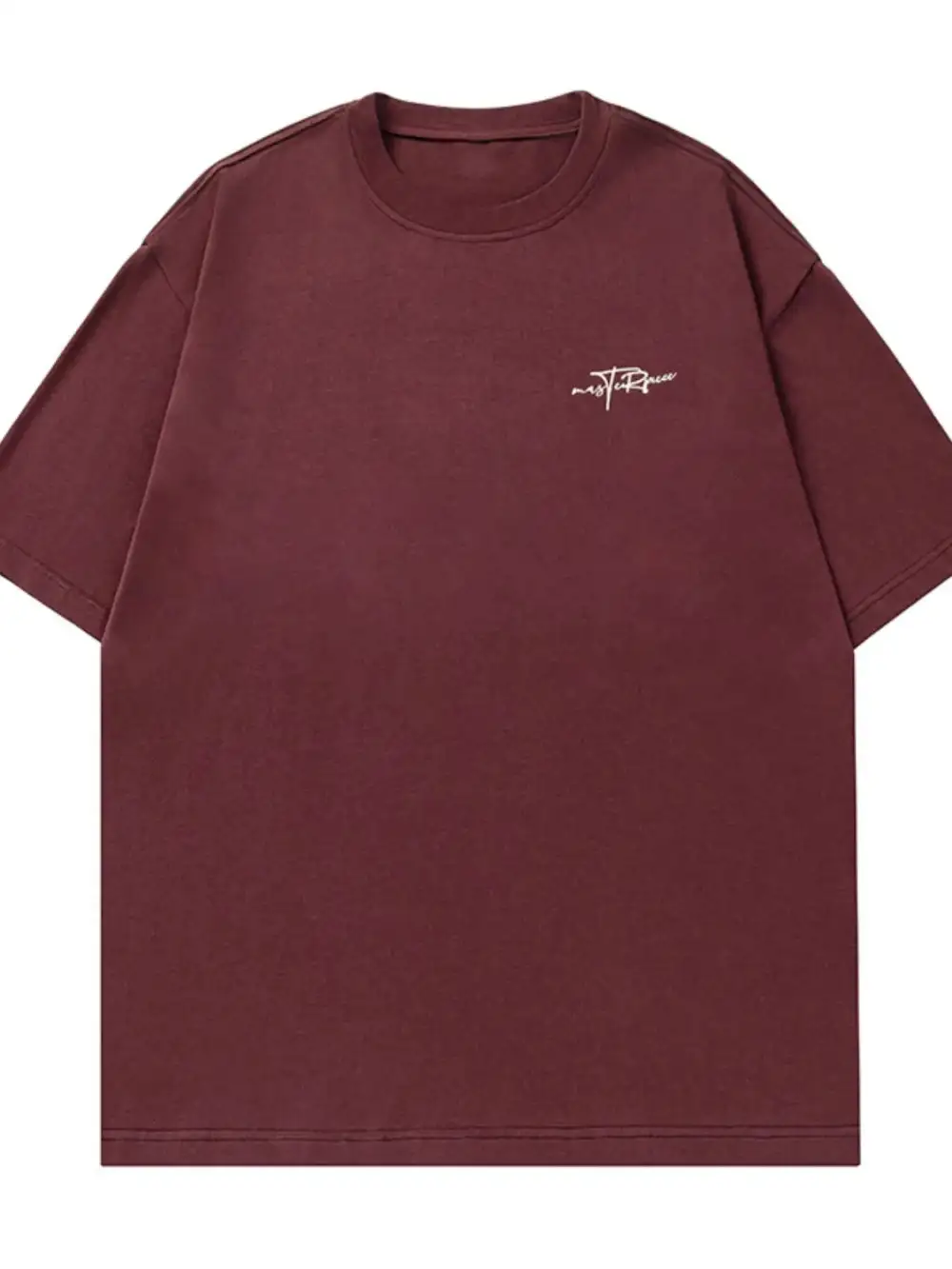 Loose Fit Crew Neck Half Sleeve Tee