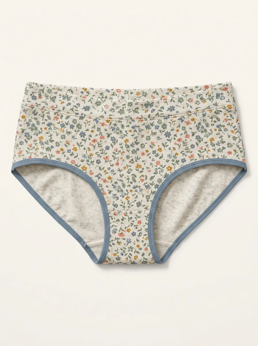 Women's Floral Flower Everyday Briefs