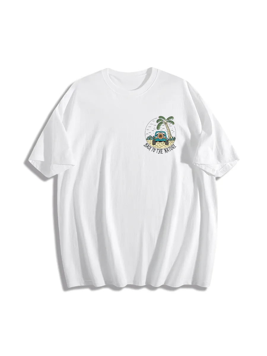 Nature Backing Adventure Graphic T-Shirt