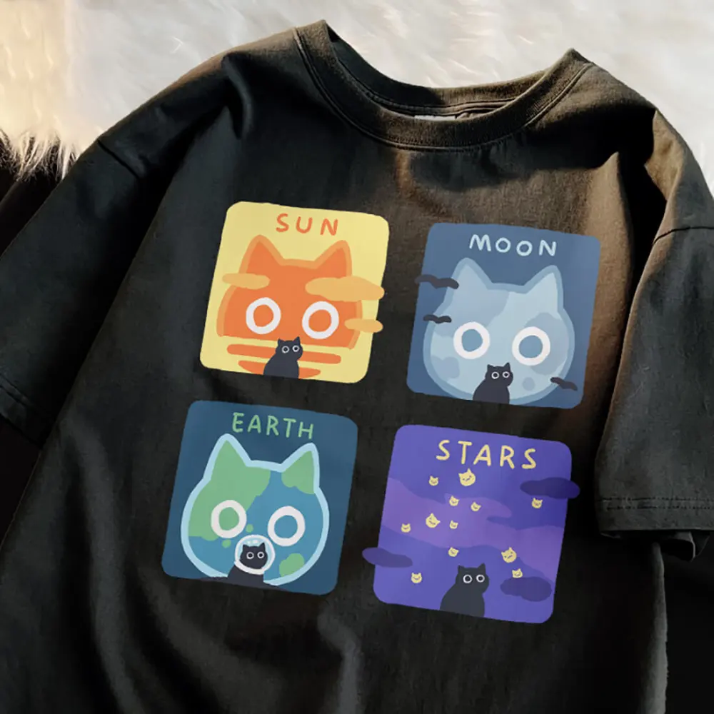 Cat Love Nature Graphic T-Shirt