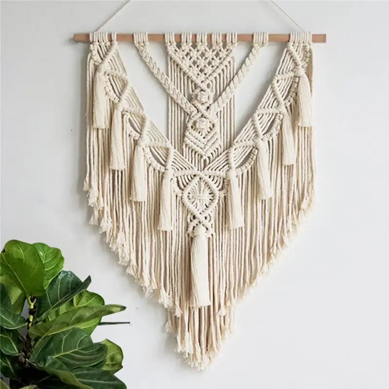 Macrame Cotton Decorative Wall Accent