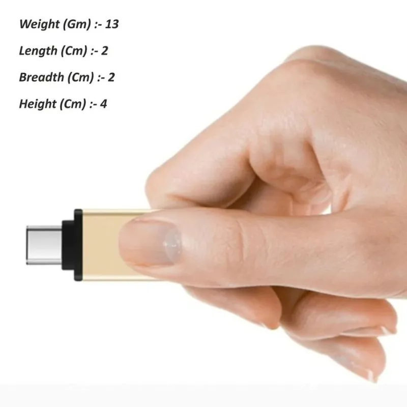 Metal type-C otg