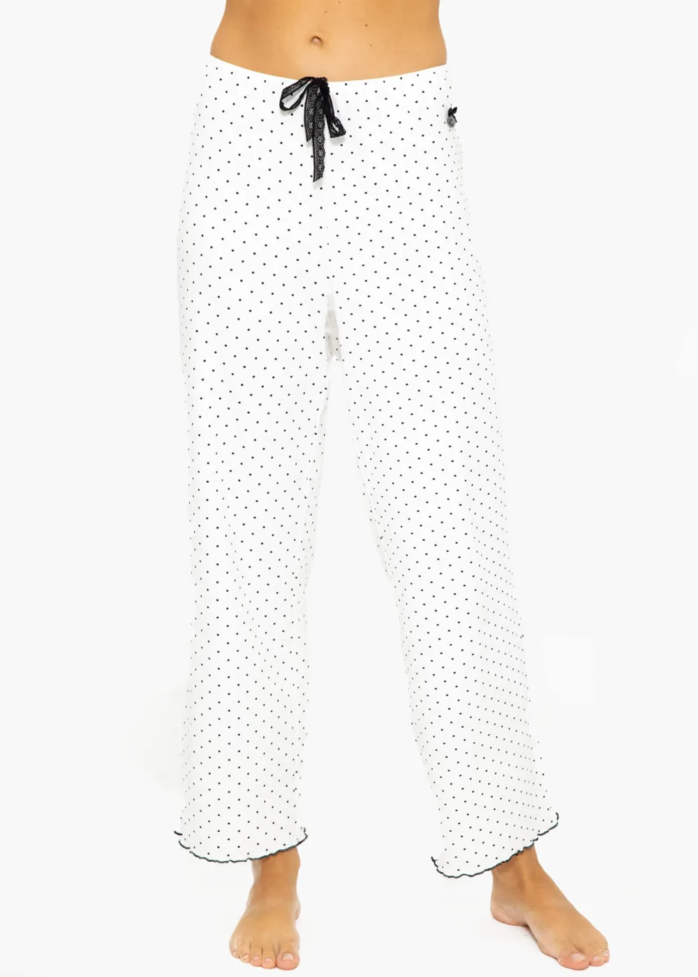 White Everyday Easy Pants