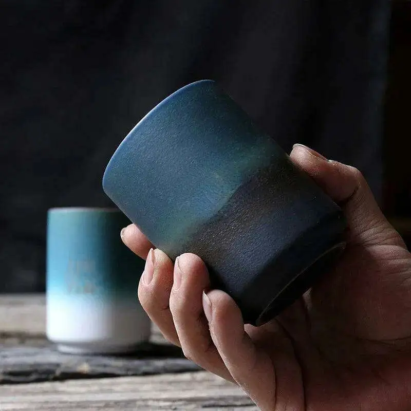 Stoneware Ombre Drinkware Set