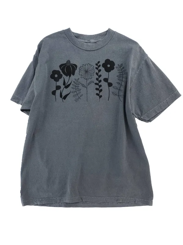 Spring Flowers Graphic T-Shirt