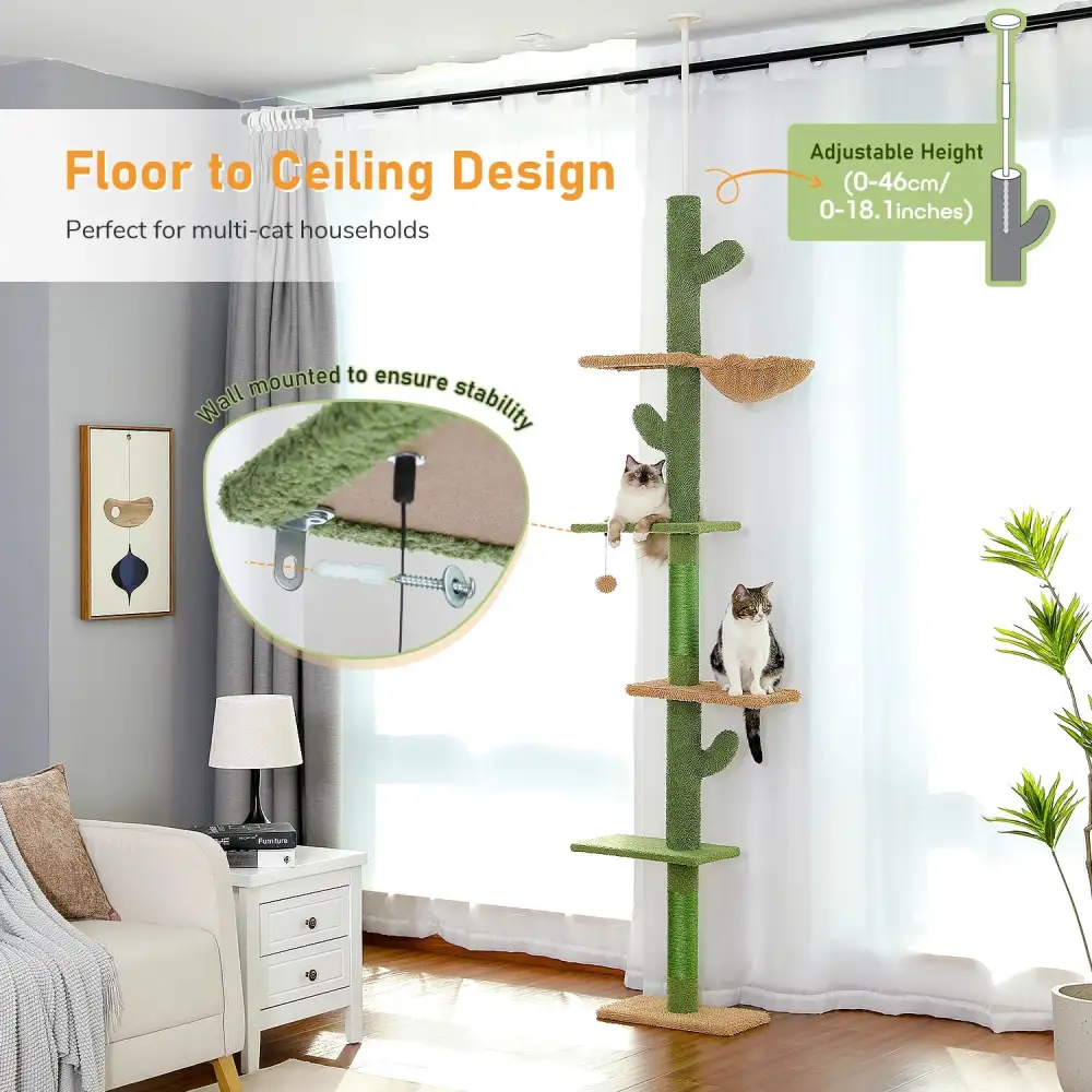 Comfortable Cat Climbing Tree Climbing Frame