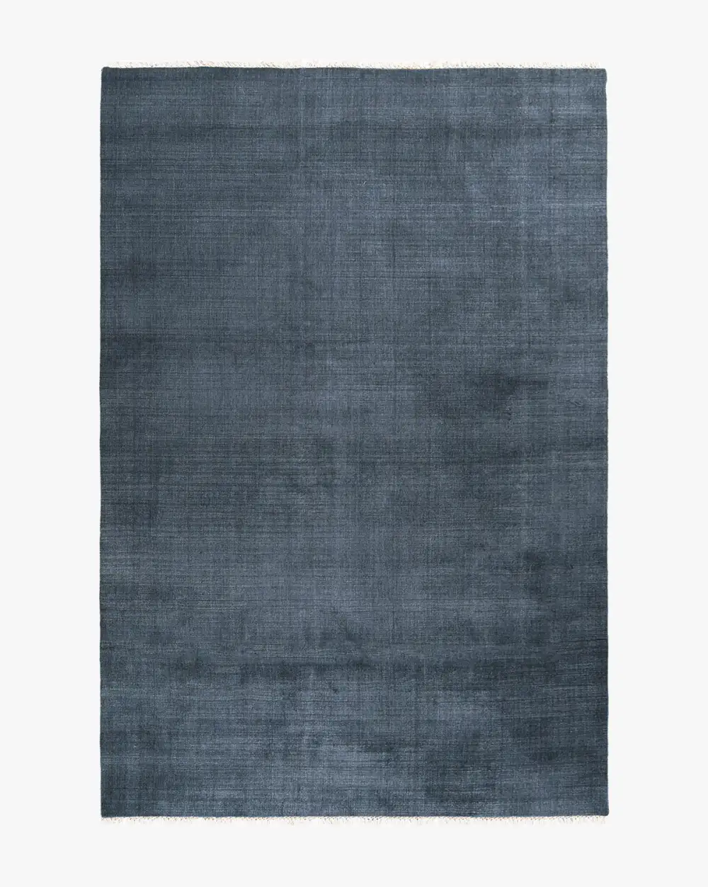 Plush-Pile Hand-Loomed Wool Area Rug