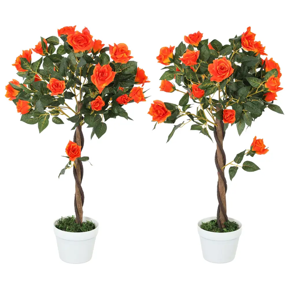 Dressing Room Round Artificial Floral Plant
