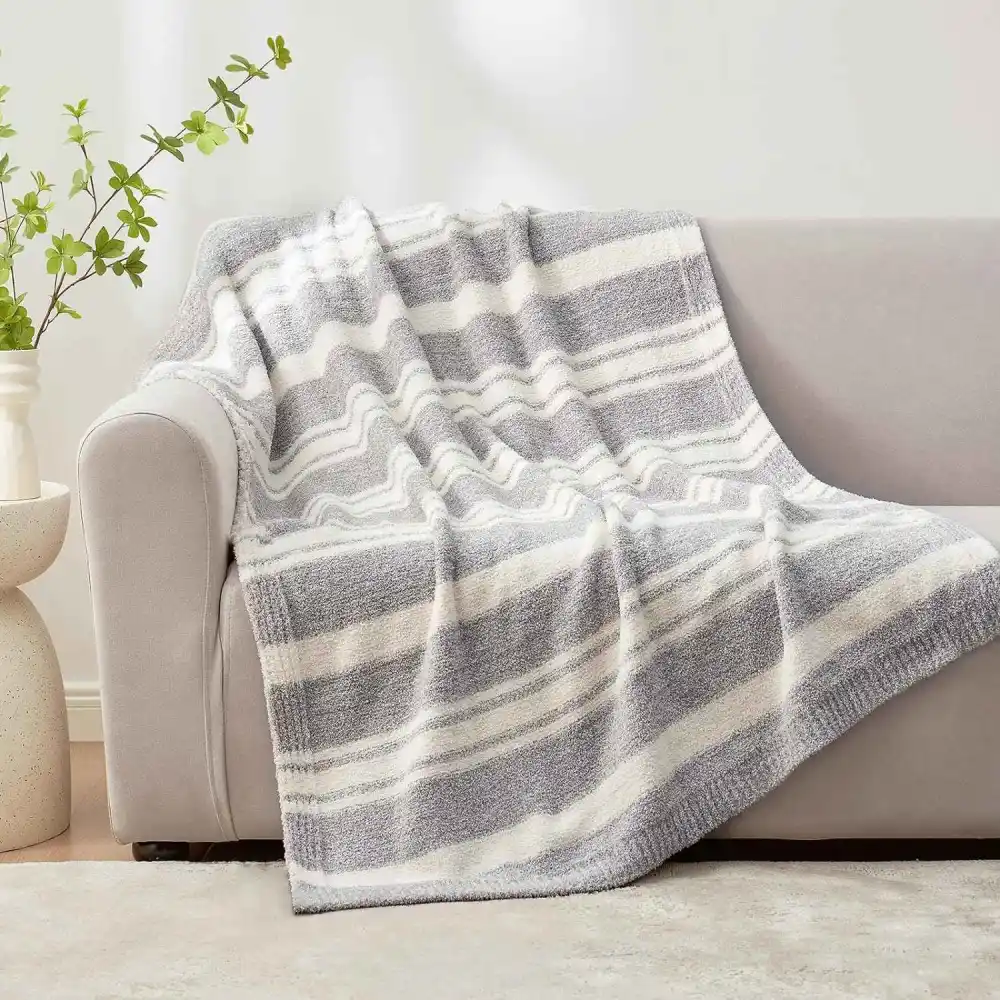 Cozy Striped Blanket