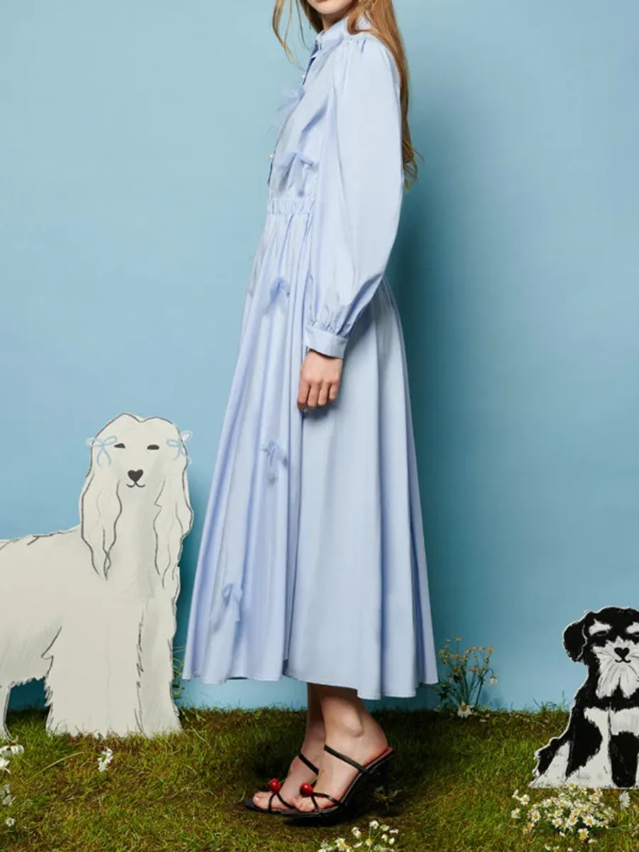 Bow Midi Dress