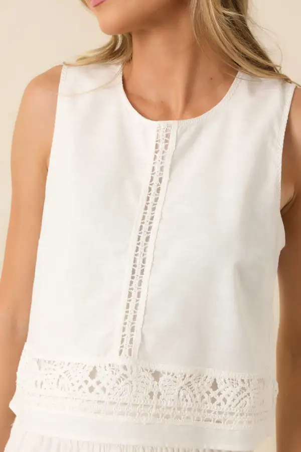 Embroidered Sloane Casual Top