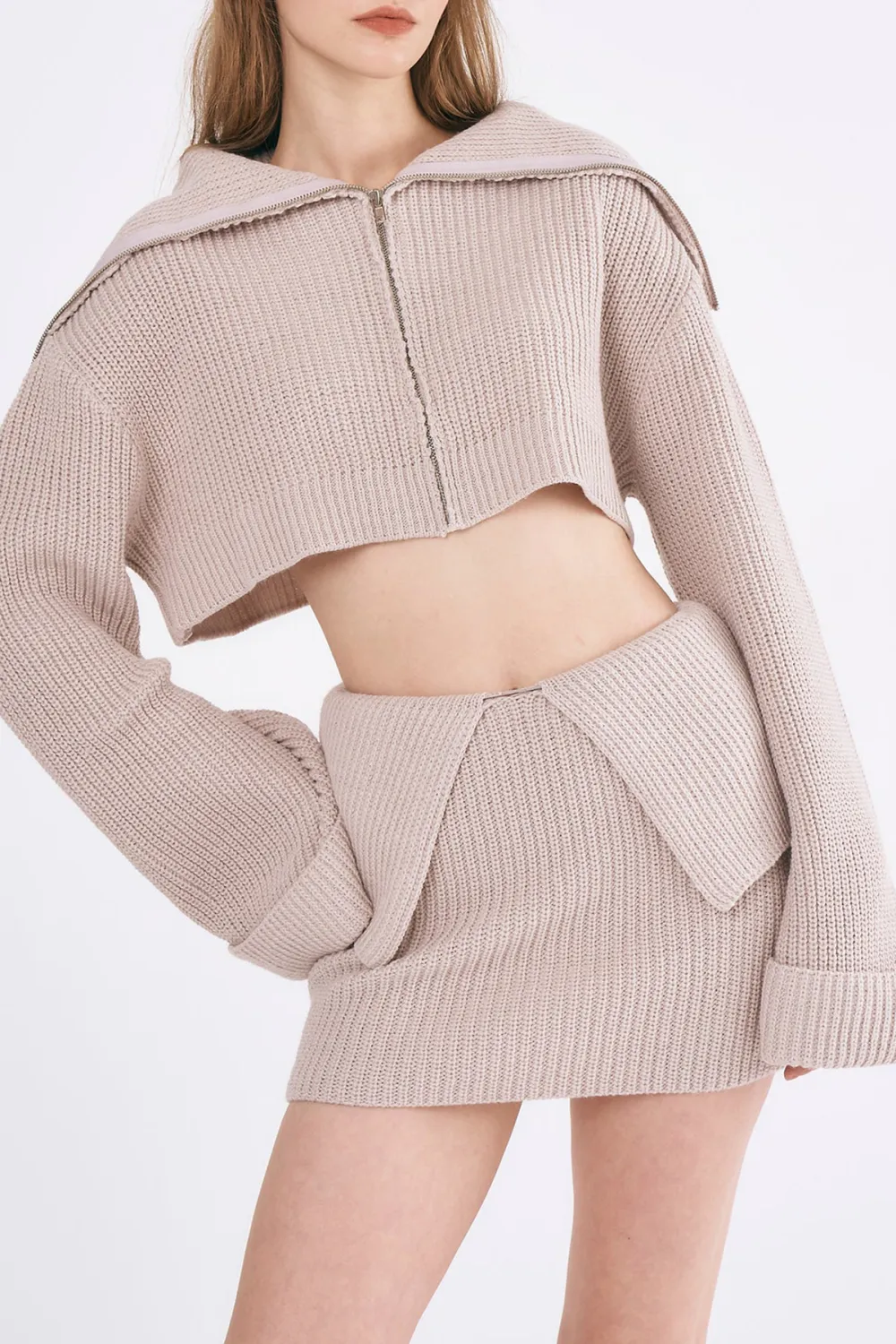 Chunky Knitted Jacket