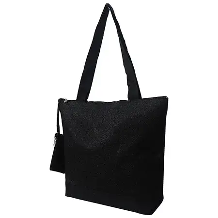 Practical Glitter Canvas Tote Bag