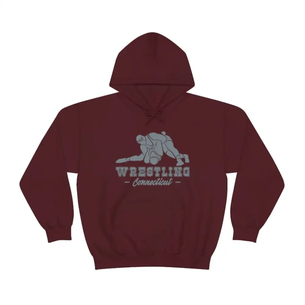 Varsity Style Wrestling Graphic Pullover Hoodie