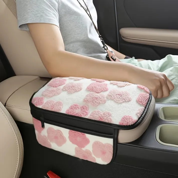 Plush Armrest Organizer