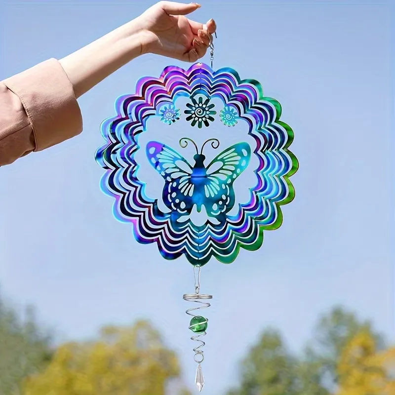Butterfly Wind Spinner Decor