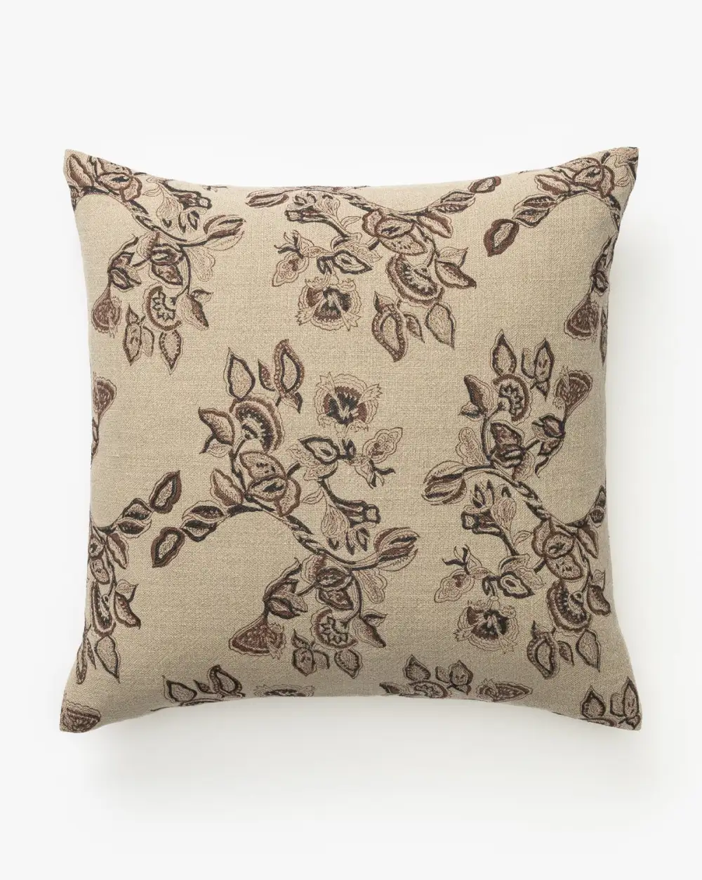 Playful Cotton Linen Pillow Cover