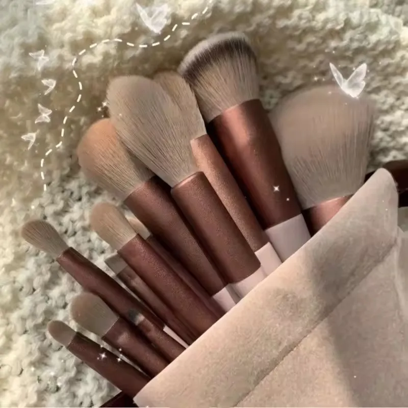 Soft And Fluffy Makeup Brush Set