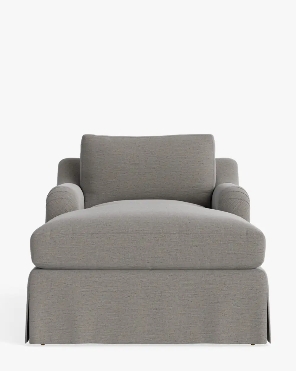 Traditional Wood Chaise