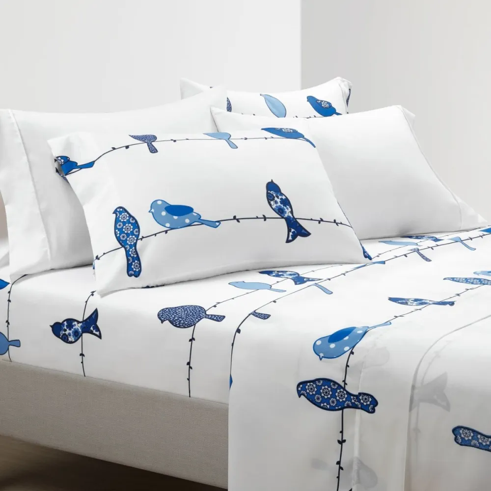 Textured Modern Sheet Bedding Set