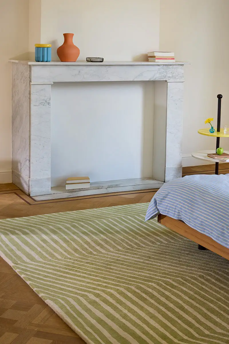 Wool Tufted Contemporary Curated Area Rug