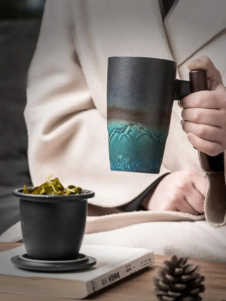 Ceramic Inspired Drinkware Set Table