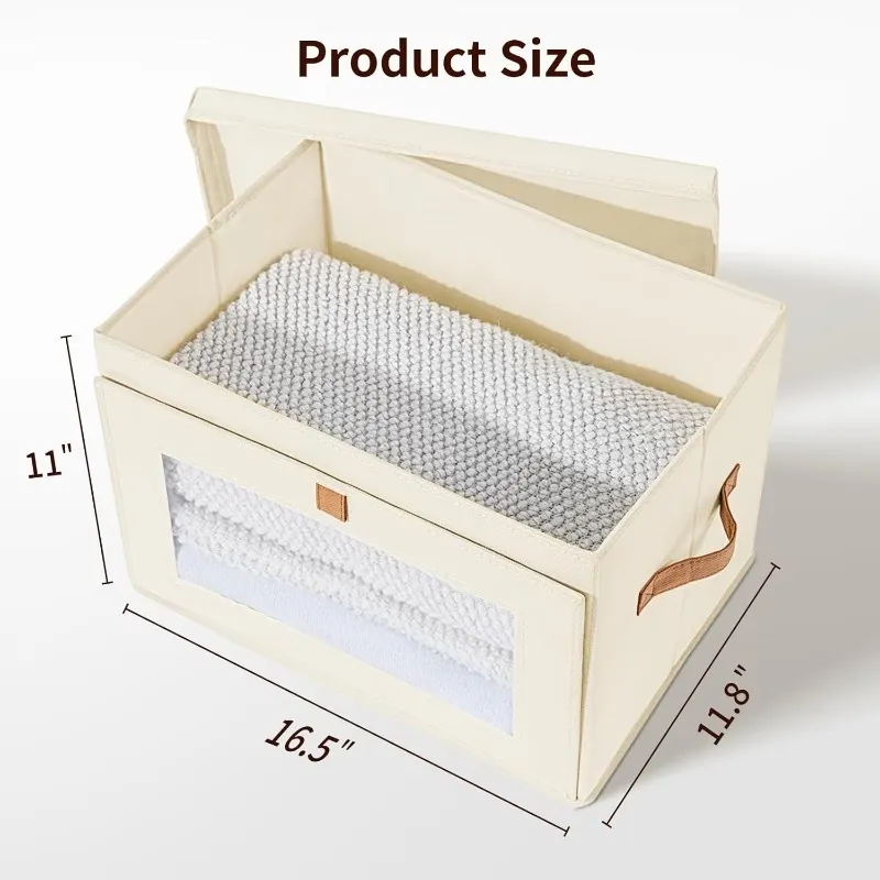 Visible Foldable Storage Box